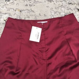 NWT satin pants
